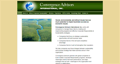 Desktop Screenshot of convergenceadvisors.com